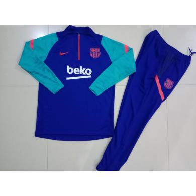 Chandal b-arcelona 2021/2022 azul niño