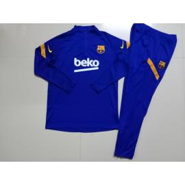 Chandal b-arcelona 2021/2022 azul niño