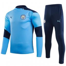 Chandal Manchester City 2021/2022 azul niño