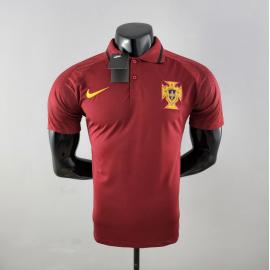 Camiseta Polo Portugal Red 2022