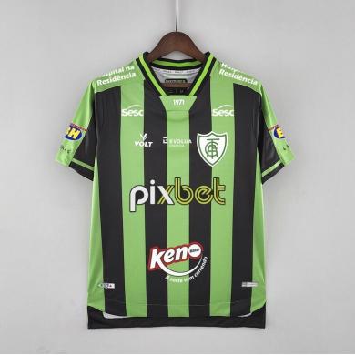 Camiseta all sponsor Mineiro America Green Black 22/23