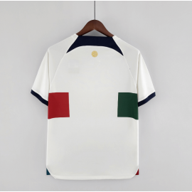 Camiseta Portugal Segunda Equipación Match Mundial Qatar 2022 Niño