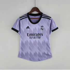 Camiseta Real M adrid Segunda Equipación 22/23 Mujer