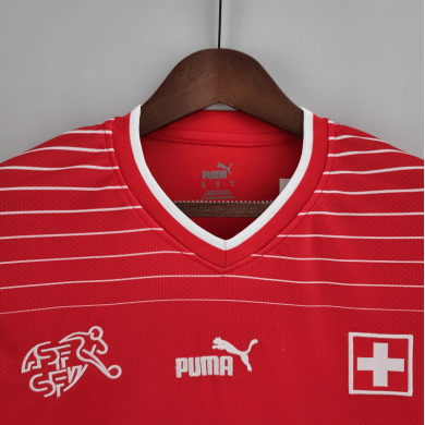 Camiseta Suiza Primera Equipación 2022