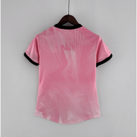 Camiseta Y-3 Real M adrid 120th Anniversary Rosa Mujer