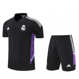 Camiseta De Entrenamiento Real Madrid 22/23 Negro Púrpura