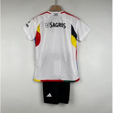 Camiseta Benfica Fc Tercera Equipación 23/24 Niño