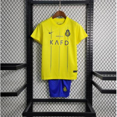 Camiseta Al-Nassr FC Primera Equipación 23/24 Niño