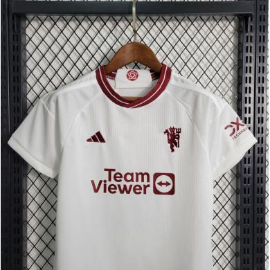 Camiseta Manchester United Fc Tercera Equipación 23/24 Niño