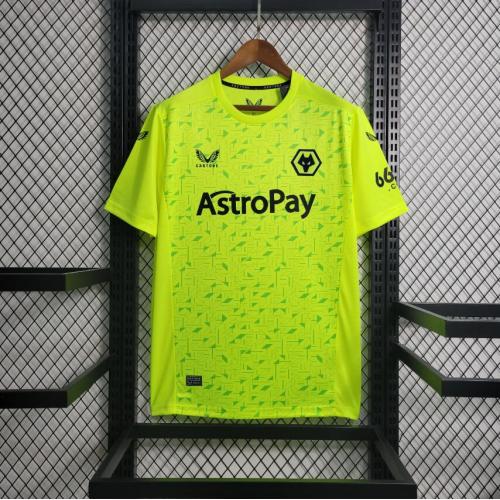 Segunda Camiseta Wolves 2021-2022 Nino