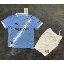 Camiseta Manchester City 1ª Equipación 25/26 Niño