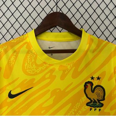 Camiseta Portero Francia Amarillo 2024
