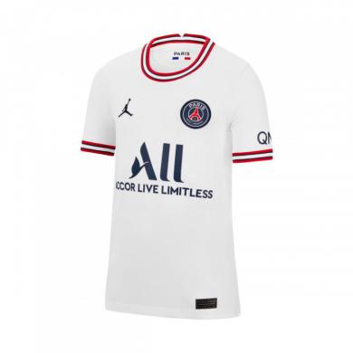 CAMISETA JORDAN X PARIS SAINT-GERMAIN FC CUARTA EQUIPACIÓN STADIUM 2021-2022 NIÑO