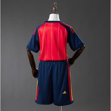 Camiseta España 1ª Equipación 2026 Campeón 2 Estrellas Niño
