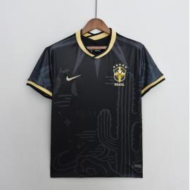 Camisetas Brazil 2022 Negra