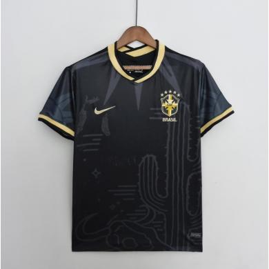 Camisetas Brazil 2022 Negra