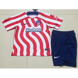 Camiseta Atlético Madrid Segunda Equipación 2022/2023 Niño