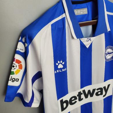 Camiseta Deportivo Alavés 1ª Equipación 20/21 Niño