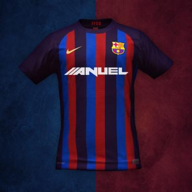 Camiseta b-arcelona Edición Limitada de Anuel la 1a equipación masculina del FC