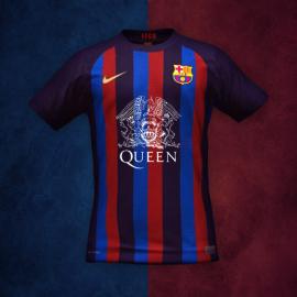 Camiseta BARCELONA Edición Limitada de Queen la 1a equipación masculina del FC