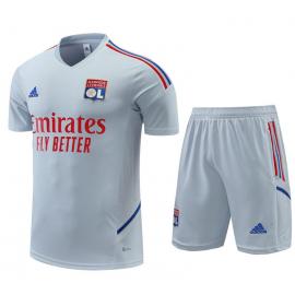 Camiseta Olympique Lyonnais Pre-Match Gris 22/23 + Pantalones
