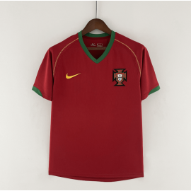 Camiseta Retro Portugal Primera Equipación 2006