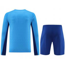 Camiseta Portero Real M adrid 23/24 Azul ML