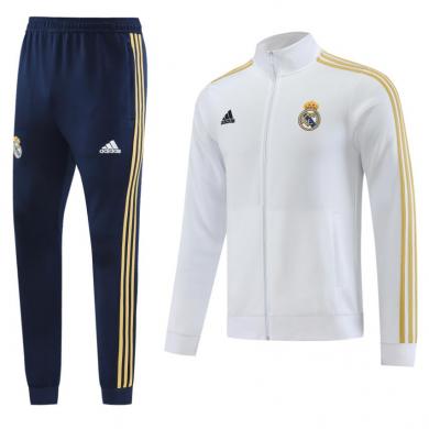 Chandal Entrenamiento Fc Real M adrid Blanco 2023 +Pantalones