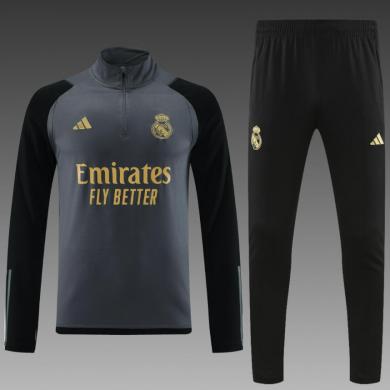 Chandal Entrenamiento Fc Real Madrid Negro 23/24+Pantalones