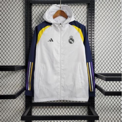 Chaqueta Real Madrid Allweather 2023-2024 (Blanca)