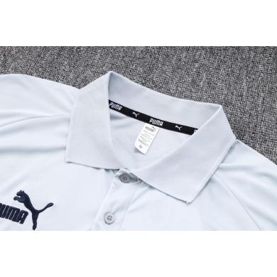 Polo MANCHESTER CITY Pre-Match 23/24 Gris Claro