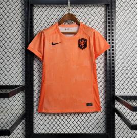 Camiseta Holanda Primera Equipación Mujer 2023