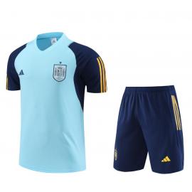 Camiseta España Pre-Match 2023/2024 Azul + Pantalones