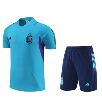 Camiseta FC Argentina Pre-Match 23/24 Azul + Pantalones