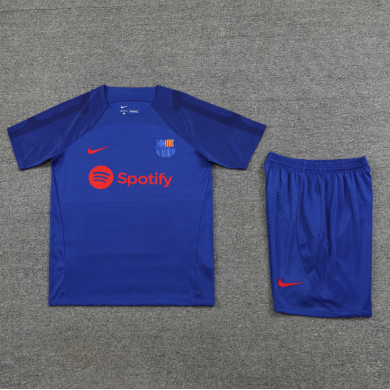 Camiseta FC b-arcelona Pre-Match 23/24 Azul + Pantalones
