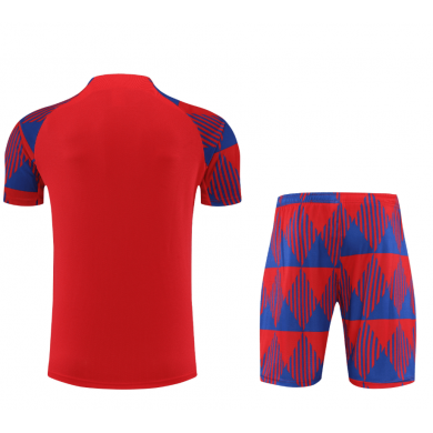 Camiseta FC b-arcelona Pre-Match 23/24 Rojo + Pantalones