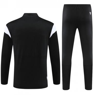 Chandal Entrenamiento AC Milan 2023-2024 Negro (Hombre/Niño) + Pantalones