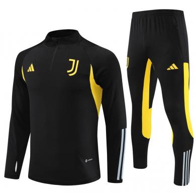 Chandal Entrenamiento Juventus 2023-2024 Negro (Hombre/Niño) + Pantalones