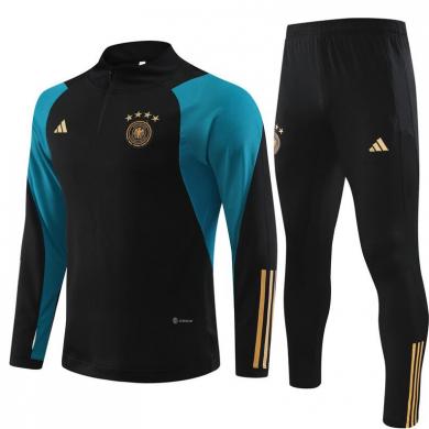 Sudadera Fc Alemania 23/24 Negro (Hombre/Niño) + Pantalones