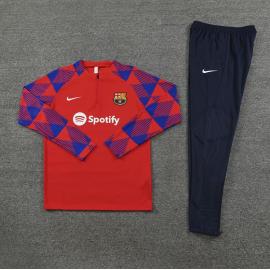 Sudadera Fc b-arcelona Training 23/24 Rojo Niño + Pantalones