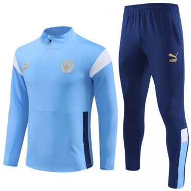 Sudadera Manchester City FC 23/24 Azul (Hombre/Niño) + Pantalones