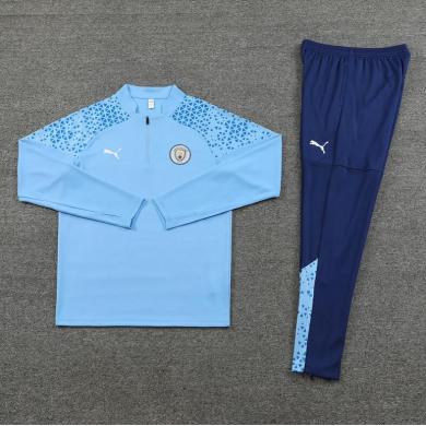 Sudadera Manchester City Training 23/24 Azul + Pantalones