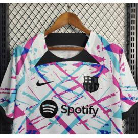 Camiseta FC Barcelona Pre-Match Blanco 23/24