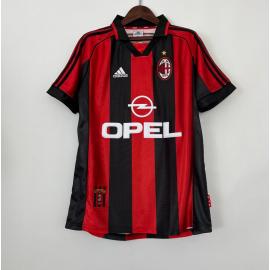 Camiseta Retro AC Milan Primera Equipación 98/99