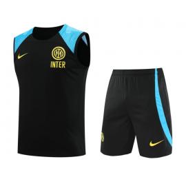 Camiseta Sin Mangas Inter Milan Pre-Match 2023/2024 + Pantalones