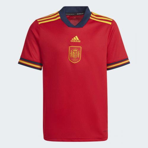 Camiseta España Segunda Equipación Mundial Qatar 2022 Niño