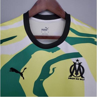 Camisetas Olympique Marseille "OM Africa" Edición especial 2021/2022  Blanco Amarillo Verde