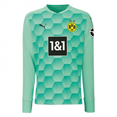 Camiseta Equipación De Portero Del Borussia Dortmund 20/21 (Verde)