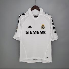 Camiseta Retro Real M adrid Primera Equipación 05/06