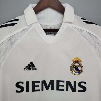 Camiseta Retro Real M adrid Primera Equipación 05/06